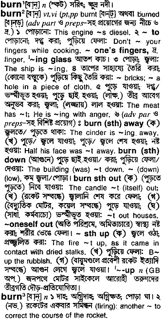Burn Bengali Meaning Burn Meaning In Bengali At English Bangla